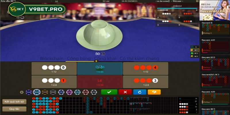 Nhà cái đưa ra rất nhiều kèo xóc đĩa hay cho bet thủ lựa chọn