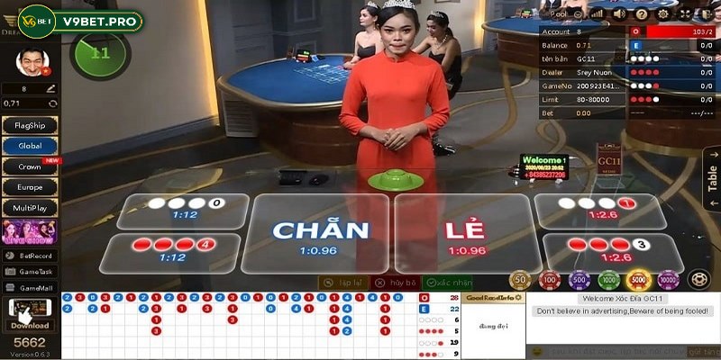 Xóc đĩa online V9bet